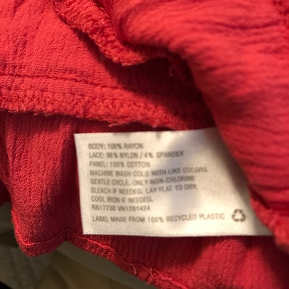 Mossimo Supply Co. ruffle top/tank/blouse - Picture 7 of 8